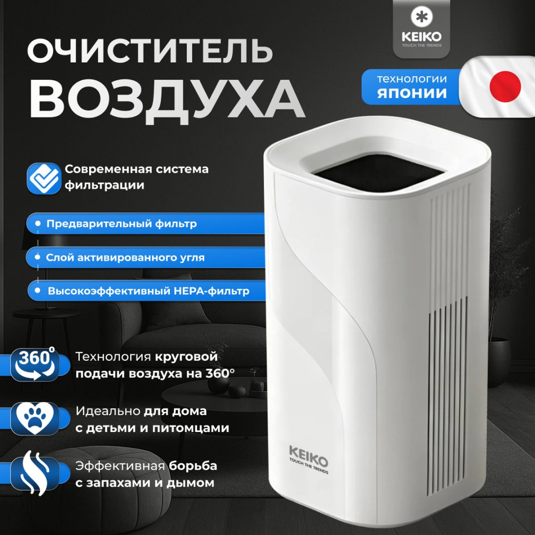 Очиститель воздуха AirWash V30 белый
